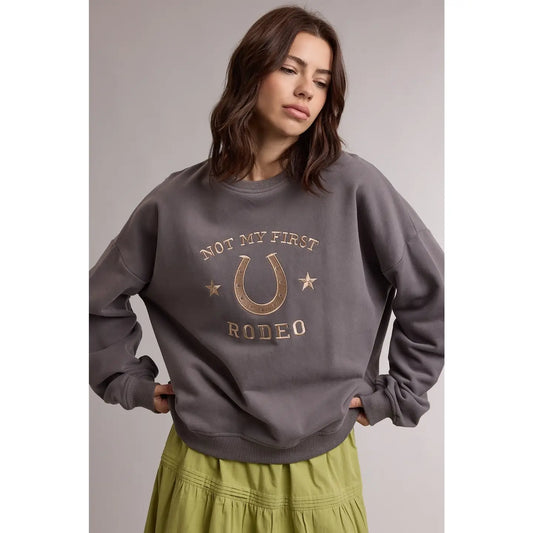 Western Not My First Rodeo Sweatshirt